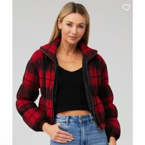 BB Dakota Everlong Plaid Jacket, NWT Size Medium